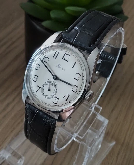 Montre Bracelet Vintage Pour Homme ISA - Plaqué Or - Fonctionnelle - Occasion