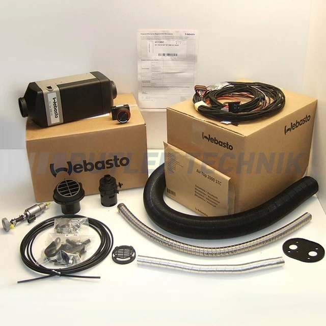 VW WEBASTO AIR TOP 2000 STC Volkswagen T5 T6 Vehicle Heater kit 12v