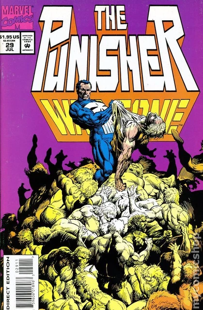 Punisher War Zone #29 VF 1994 Stock Image