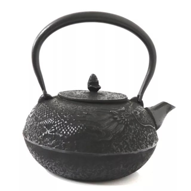Iwachu Tea pot Tetsubin Kyusu Japanes Nanbu Cast Iron ware 0.65L Kikko  Japan - Manekineko Ai