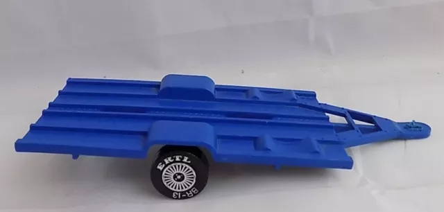 VINTAGE ERTL MC MOTORCYCLE SINGLE TRAILER with BR-13 Tires