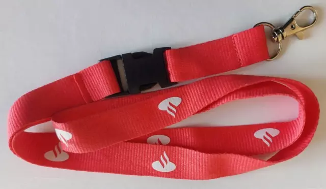 Santander Bank Schlüsselband Lanyard NEU (M157)