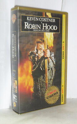 Robin Hood - Principe Dei Ladri - Con Kevin Costner - Vhs Videocassetta Ottima 2