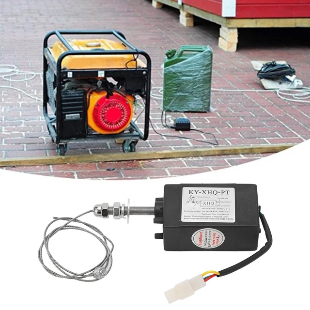 DIESEL ENGINE STOP Solenoid Valve Servo Motor Control Shutdown Valve