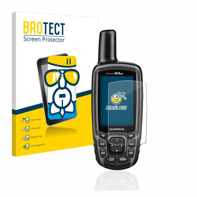 Pellicola Protettiva Vetro per Garmin GPSMAP 64st Protezione Proteggi Schermo