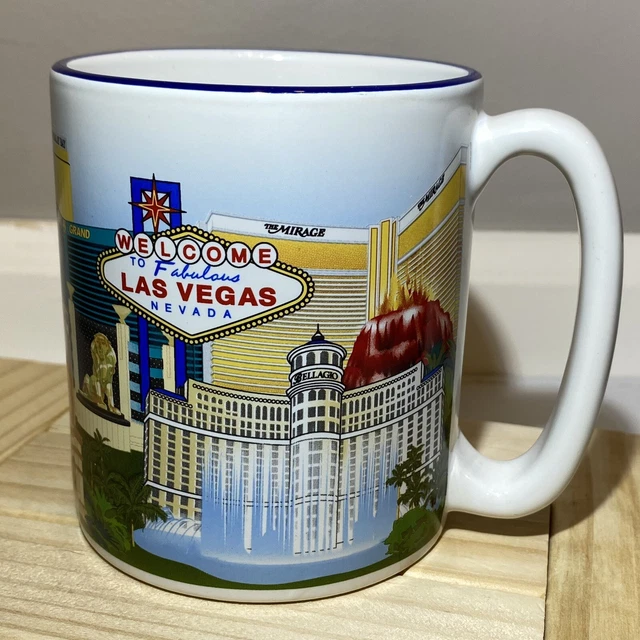 MGM Mirage “Welcome to Fabulous Las Vegas” Strip Casino Hotel Coffee Mug Cup