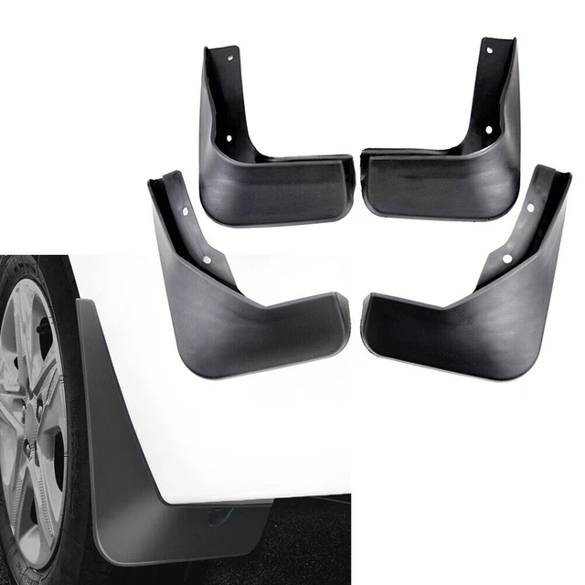 Front Rear Mud Flap Splash Guard Mudguards Fender For 2015-2017 VW Jetta Black