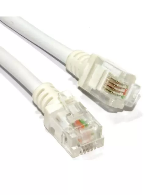 ADSL 2+ High Speed Broadband Modem Cable RJ11 to RJ11 1m