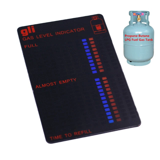 PROPANE BUTANE LPG Fuel Gas Tank Level Indicator Gauge Caravan