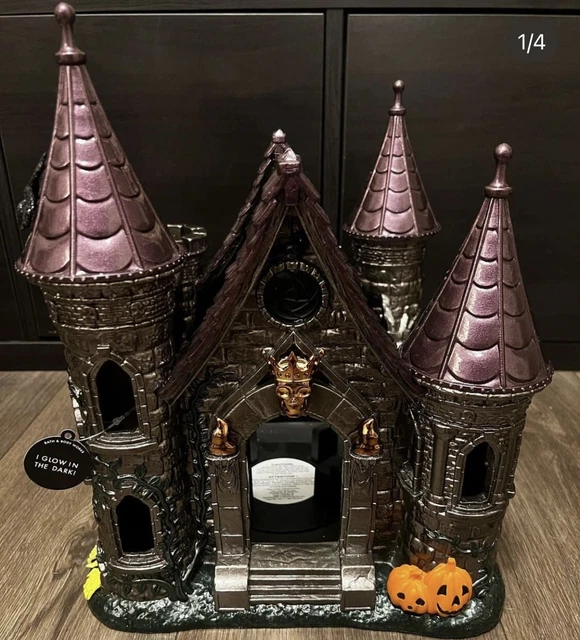 BATH & BODY Works Halloween 2023 Haunted House Castle Candle Holder
