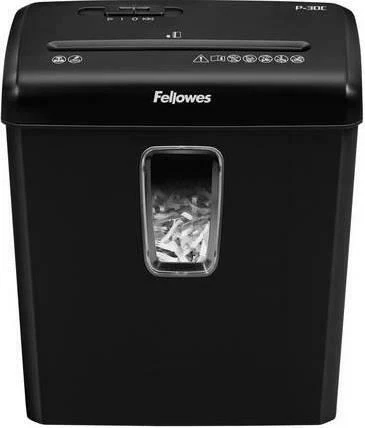 Fellowes 30C Paper Shredder 6 Sheet 15 Litre Electric Paper Shredder Cross Cut