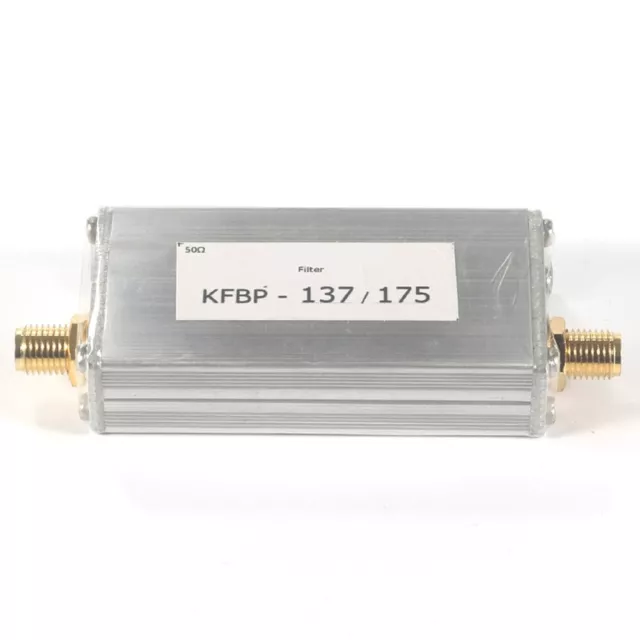 Filtre passe-bande KFBP137175 SMA VHF pour couverture communication VHF 137 175