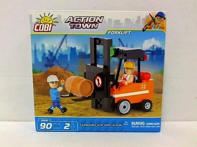 Chariot Élévateur RC Mostop – 11 Fonctions – 1/18 – Lumières Et Sons – 2 Batteries Rechargeables – Dès 3 Ans