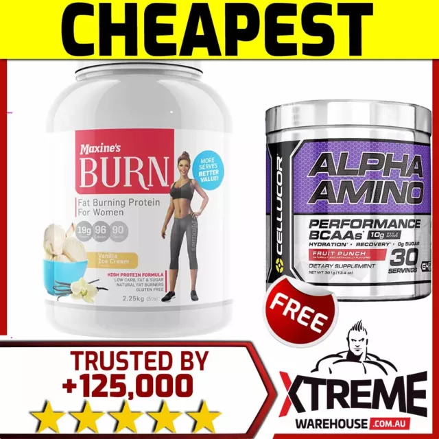 Maxine's Burn Protein  2.25 Kg Women  Weight Loss // Fat Burner^