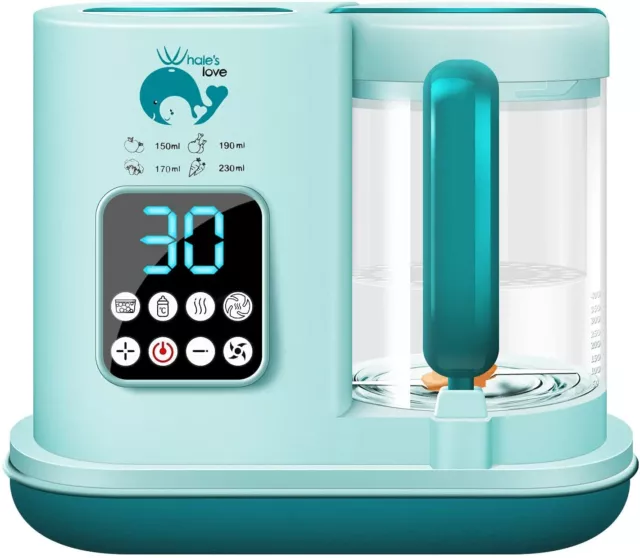 Baby Food Processor Blender and Steamer, Multi-Function Baby Food Grinder Mills