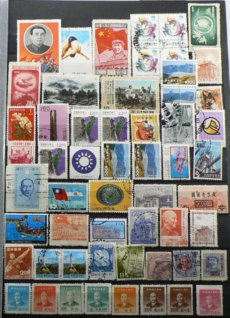 China Hong Kong Stamps Lot of 118 Mint & Used #20702z