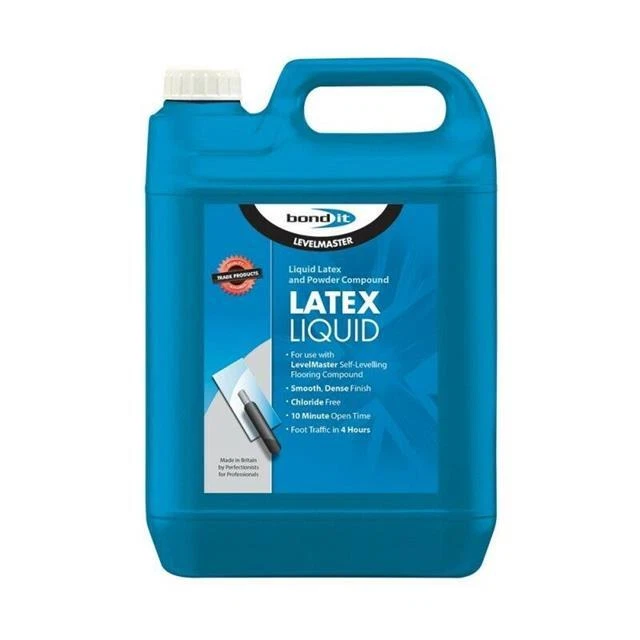 Bond IT 5L Bodenbelag Compound LevelMaster Acryl Flüssig Latex Bodennivellierung U