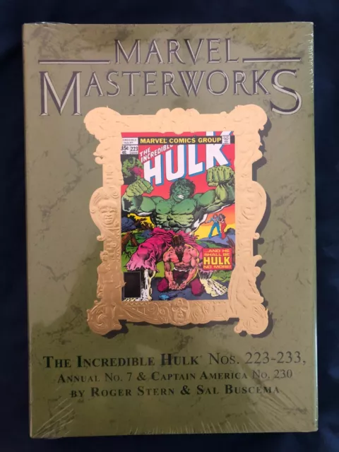 Marvel Masterworks Incredible Hulk Vol 14 (NEW SEALED) DM Variant 294 Hardcover