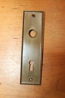 Smaller Wrought Bronze Keyhole Escutcheon For Pantry Closet Passage S-45 3