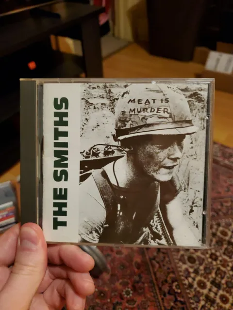 The Smiths - Meat Is Murder ORIGINAL PRESS CD 1985 - ROUGH TRADE- No Barcode UK