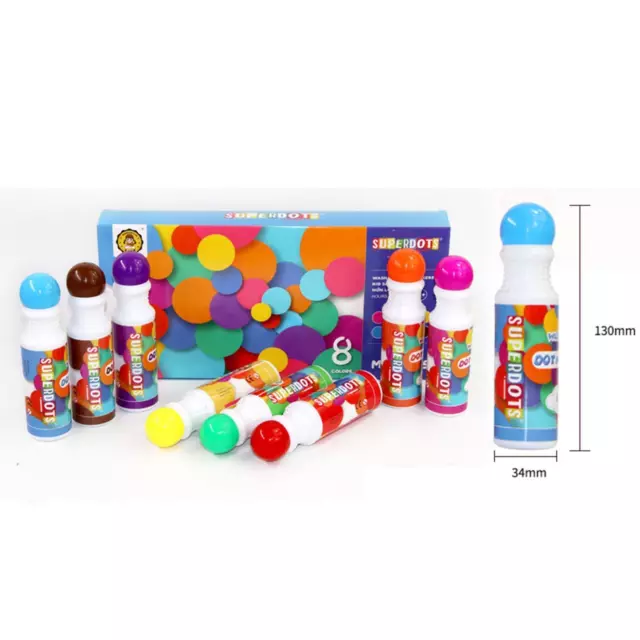 Waschbare Dot Marker Pens Bingo Dabbers für Kinder Kinder malen kein