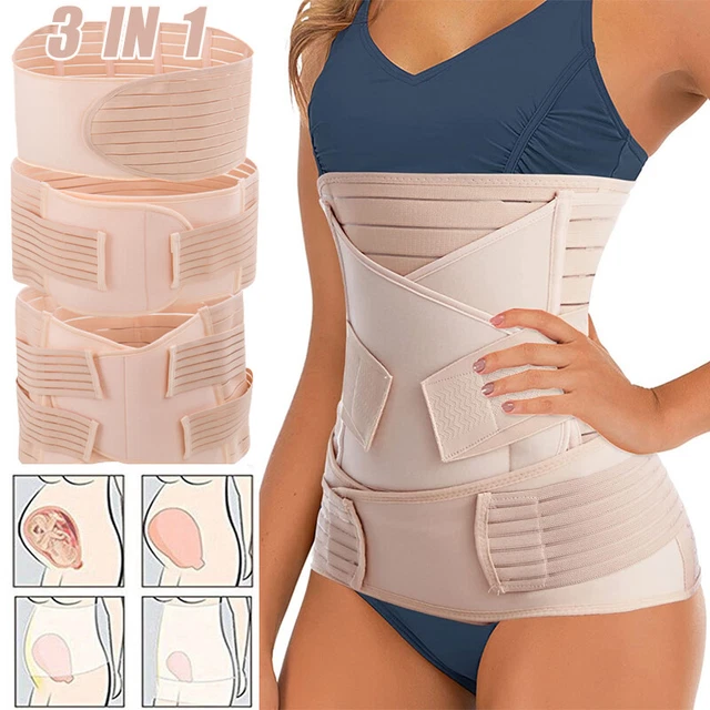 POSTPARTUM RECOVERY BELT 3in1 Girdle Post Belly Belt Maternity Band