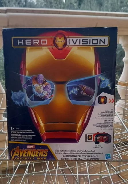 Masque Realite Augmente Iron Man Hero Vision Marvel Avengers Infinity Wars