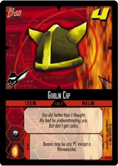 .Hack//Enemy TCG Goblin Cap - 2U43