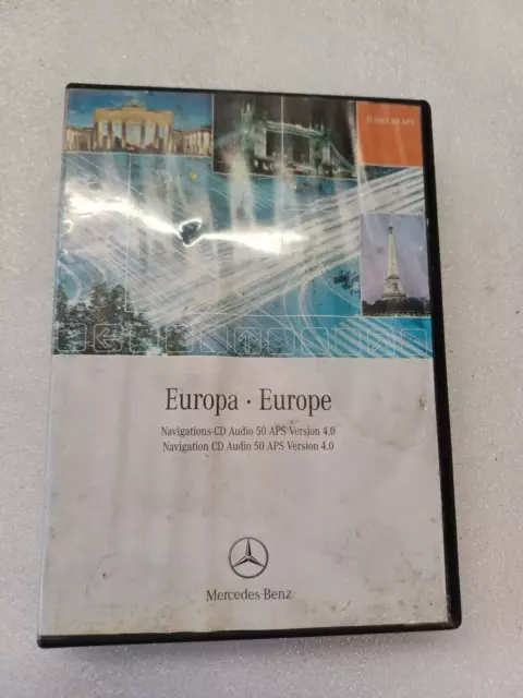 Mercedes Navigations CD Audio 50 APS Europa CD1 CD2 CD4 CD5 CD6