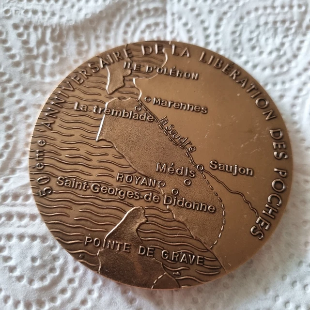 MÉDAILLE BRONZE MONNAIE, de paris SAINT GOBAIN EUR 10,00 - FR