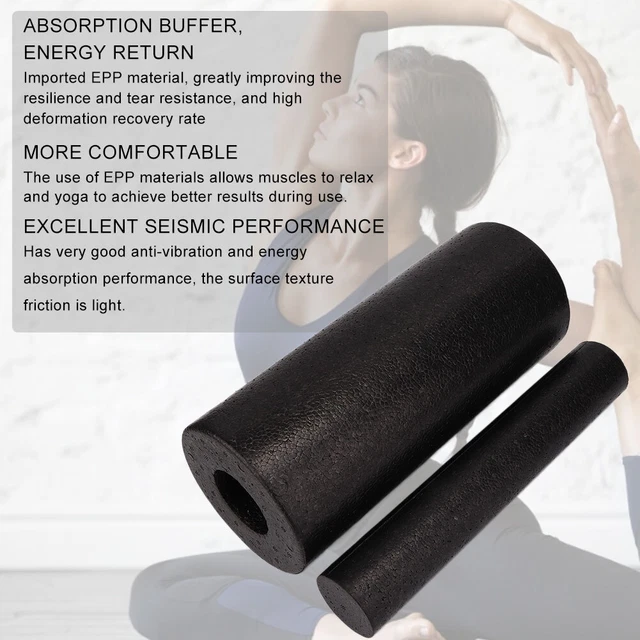 2 In 1 Hollow Column Foam Roller Set EPP Muscle Relieve Massage Roller Gy UK HEL