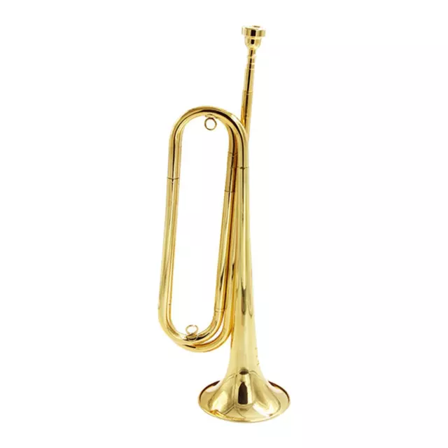 Trompette Signal Musical Instrument Retro Scout Bugle Pour Band Beginner School