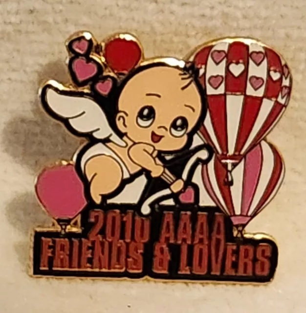 2010 Aaaa Friends & Lovers Balloon Pin