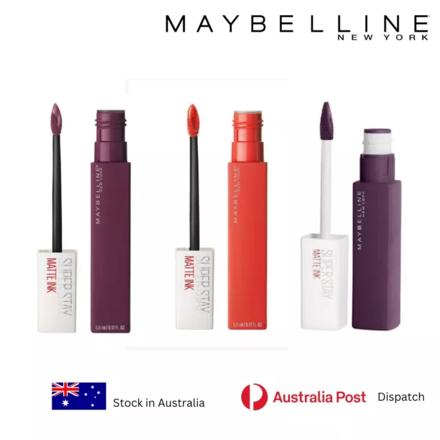 Maybelline Super Stay Matte Ink - Long-Lasting Smudge-Proof Lipstick, Waterproof