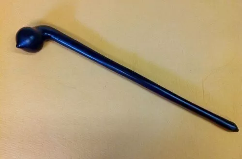 Ebony rungu African traditional weapon with free shipping worldwide