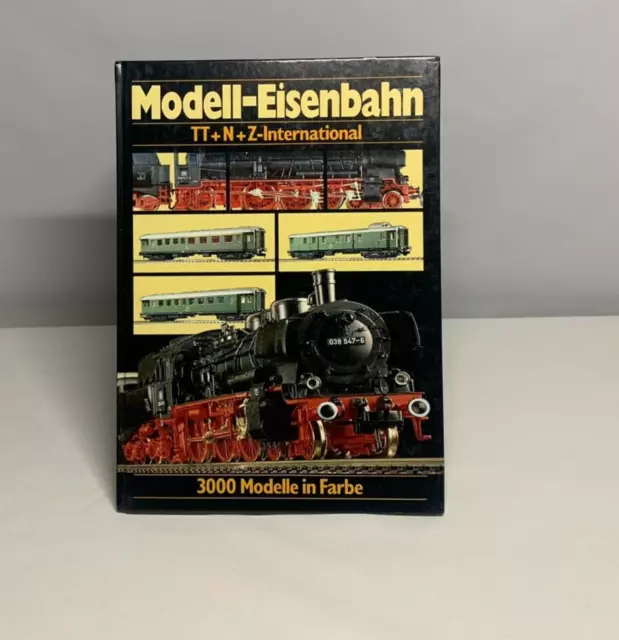 Buch 3000 Modelle in Farbe Modell-Eisenbahn TT+N+Z International