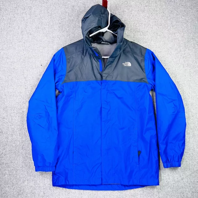 The North Face Jacket Youth Boy Large 14-16 Blue DRYVENT Hoodie Long Sleeve Coat