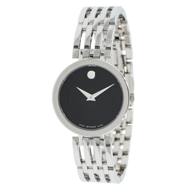 Movado 607051 Women's Esperanza Black Quartz Watch