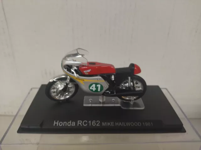 Honda Rc 162 1961 Mike Hailwood Moto/Bike 1:24 Altaya Ixo