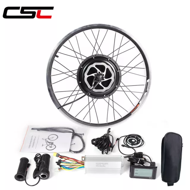 CSC ebike Conversion Kit 48V 1000W 1500W Motor Electric bike rear Wheel 26-29 in 2