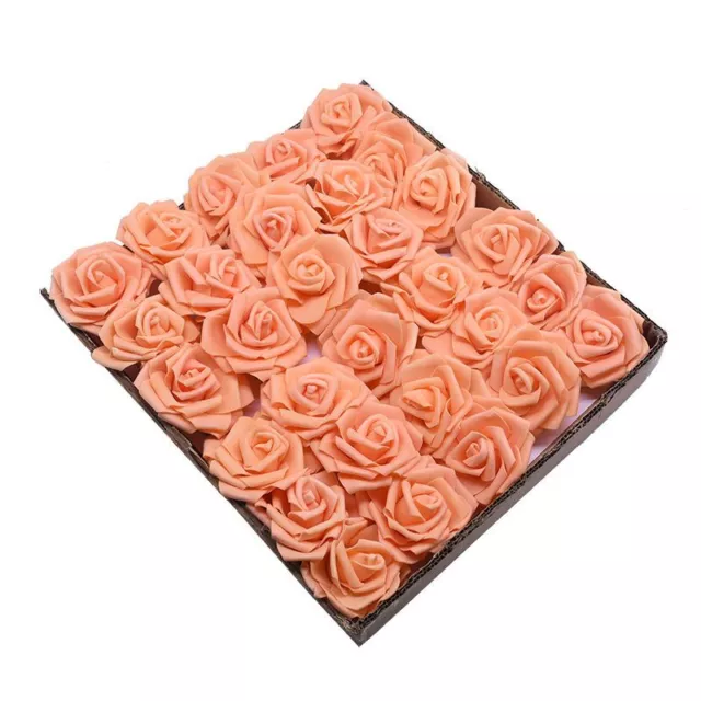 25/30/20/10pcs 8cm Rosa Artificial Flor para Bricolaje Boda Hotel Casa Adorno