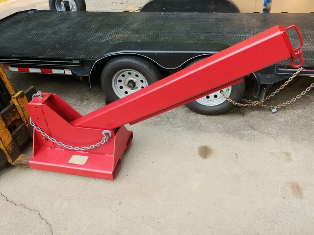 Caldwell PB-60 Pivoting & Telescoping Forklift Boom Extension 3 ton Made in USA