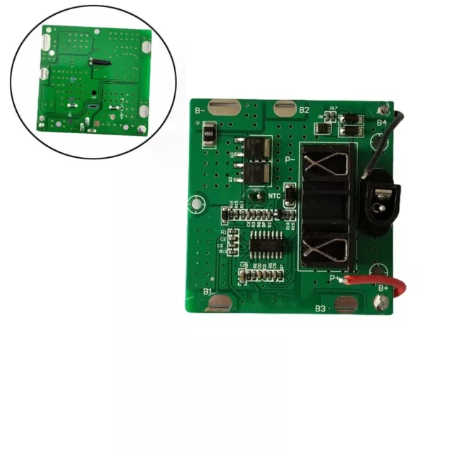 BMS 5S 12A 21V cella batteria agli ioni di litio protezione carica PCB con attacco DC