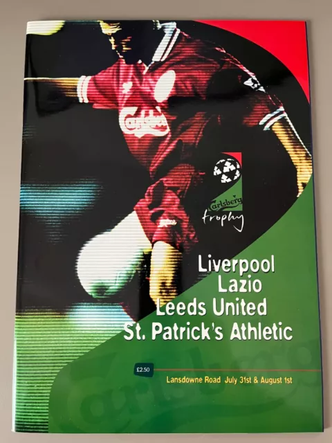 1998-99 Carlsberg Tournament - Liverpool. Lazio, Leeds United & St. Patricks Ath