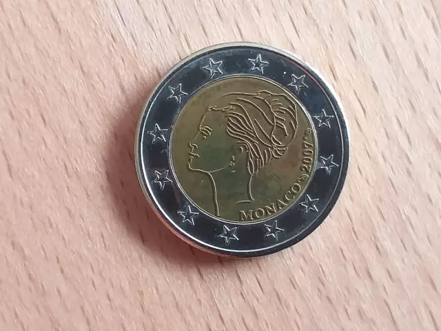 2 Euro Gedenkmünze Grace Kelly Monaco 2007 Probeprägung in Kapsel