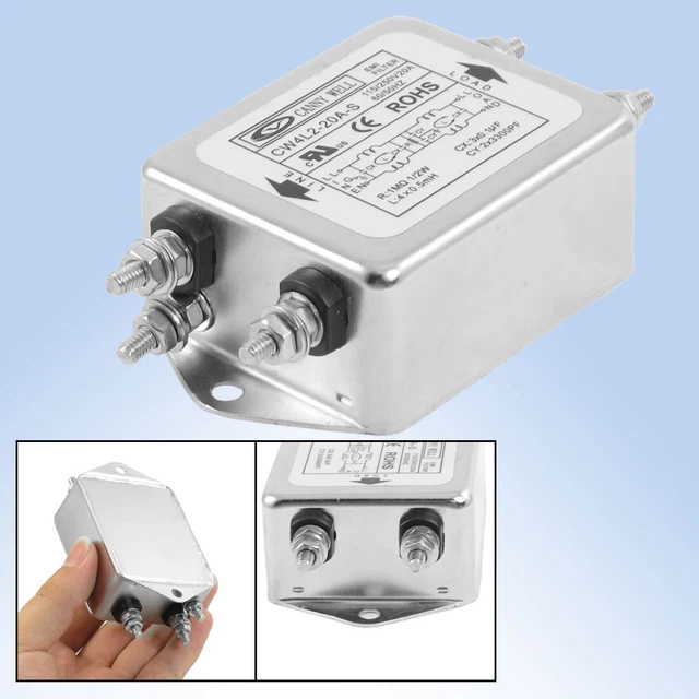 CW2A-03A-T Filtro di alimentazione EMI Presa monofase con