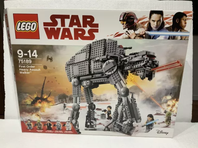 Lego Star Wars 75189  First Order Heavy Assault  Walker Très Bon État