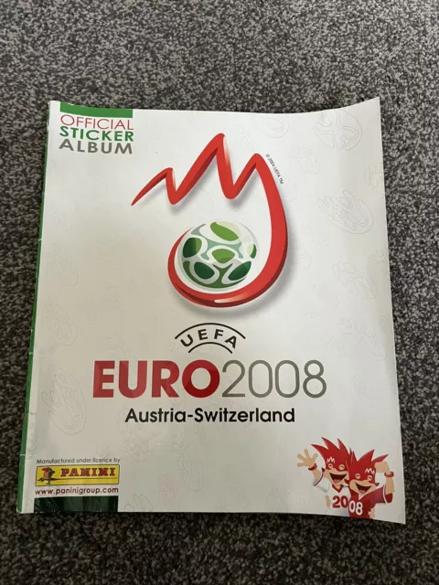 Euro 2008 Official Sticker Album Panini