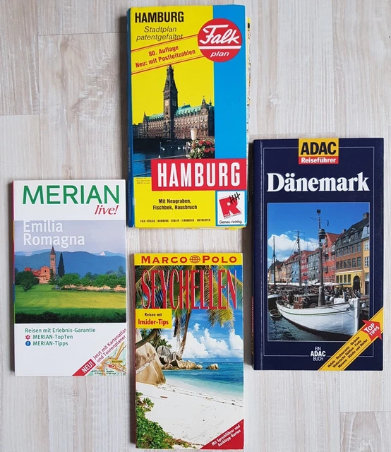 Reiseführer: Hamburg 80. Auflage, Dänemark, Emilia Romagna von Seychelle Marco P