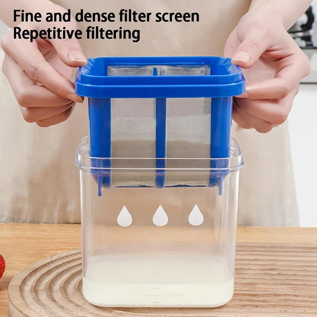 Japanese Yogurt Strainer Homemade Whey Separator Reusable Milk Strainer T8N9